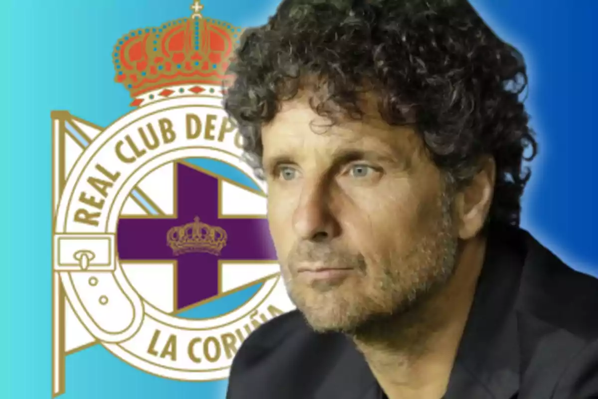 Imanol Idiakez, entrenador del Depor