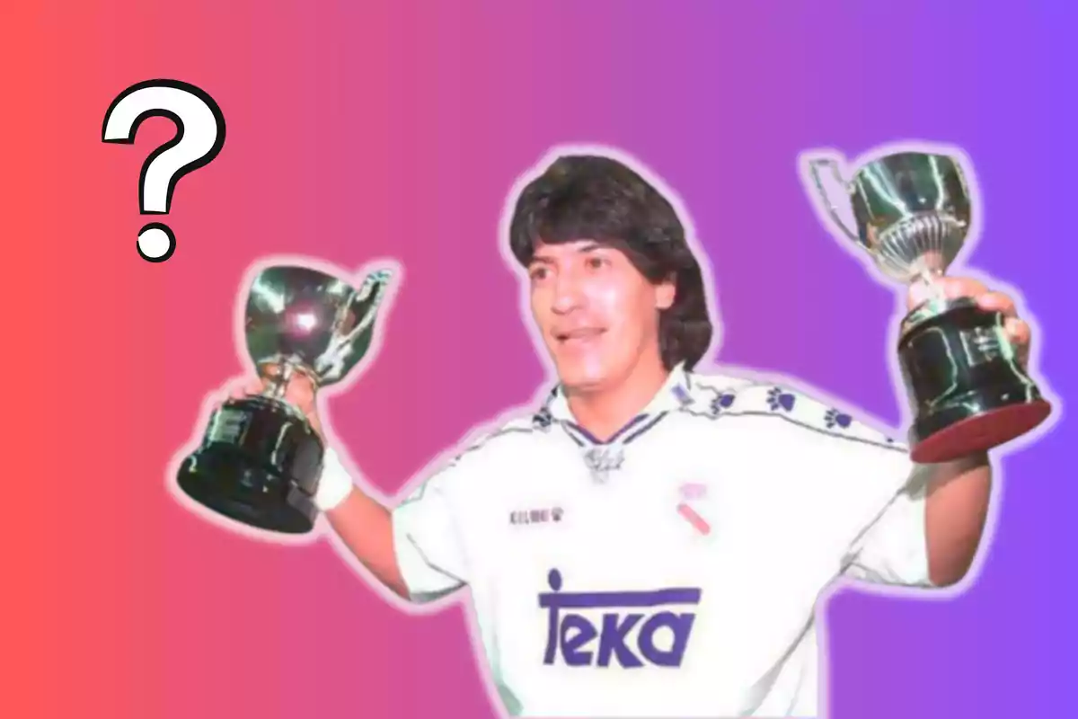 Iván Zamorano, exjugador del Real Madrid