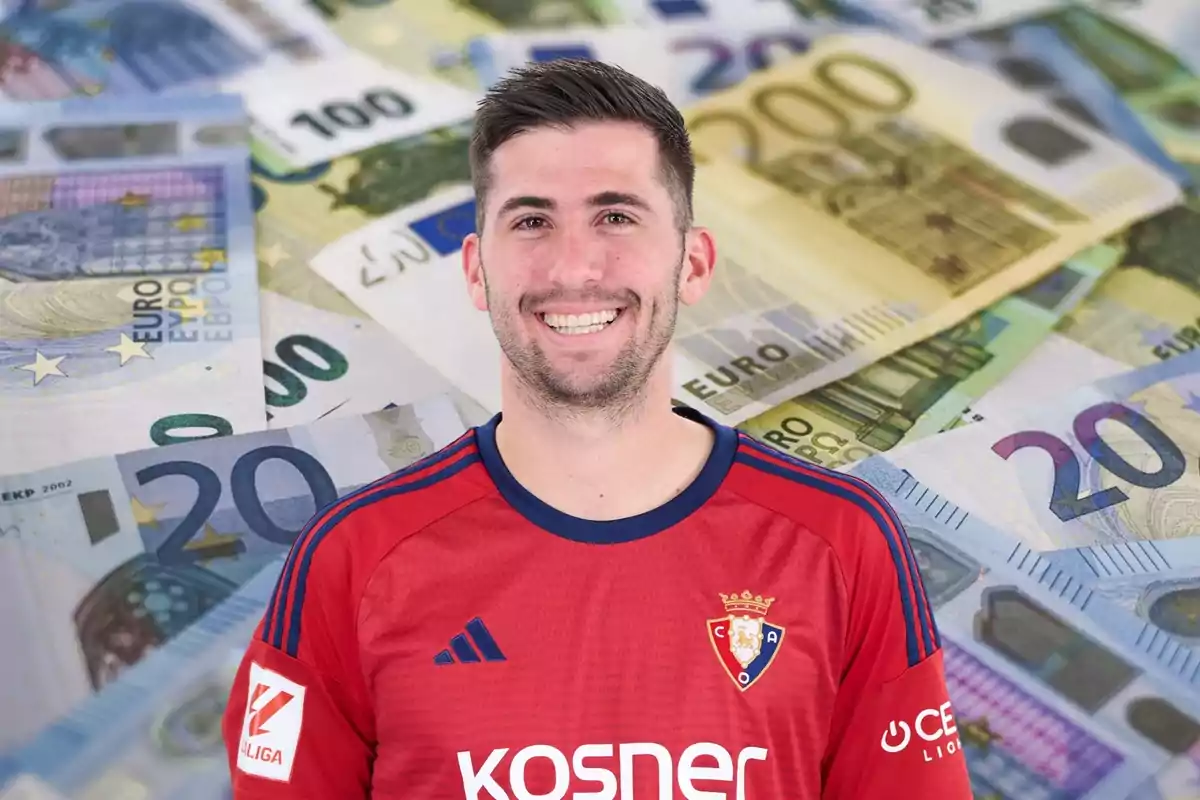 Jesús Aresa, jugador d'Osasuna