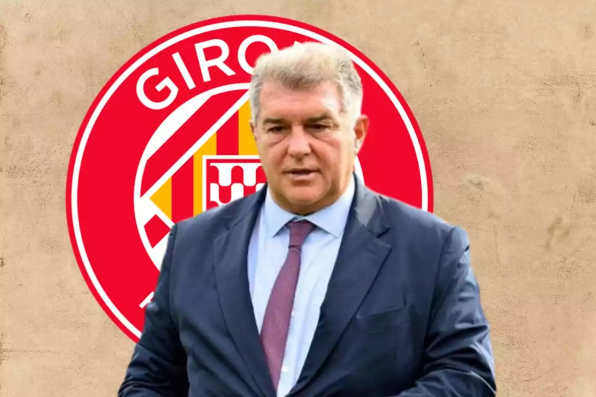 Joan Laporta, presidente del Barça