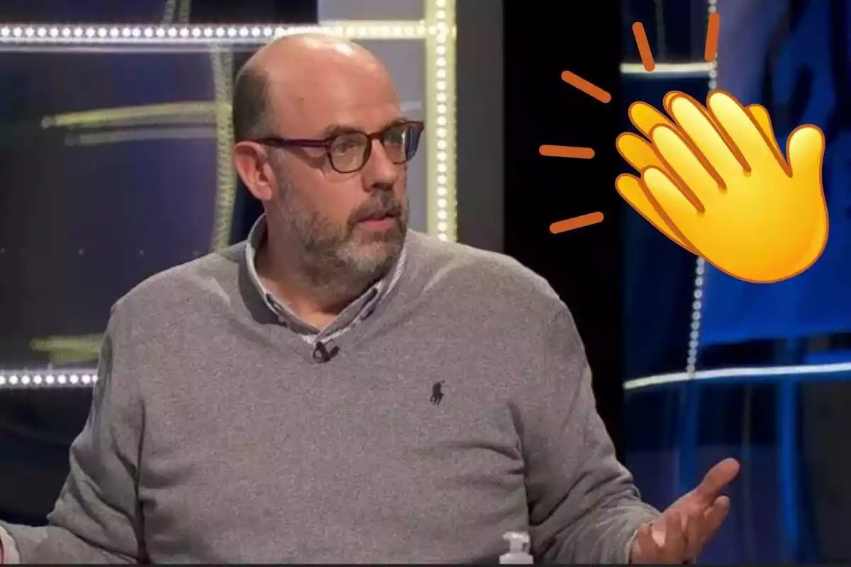 Jordi Basté assegut, sent entrevistat a TV3