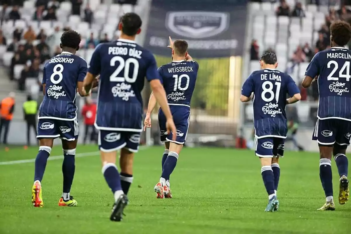 Jugadors del Girondins de Bordeus