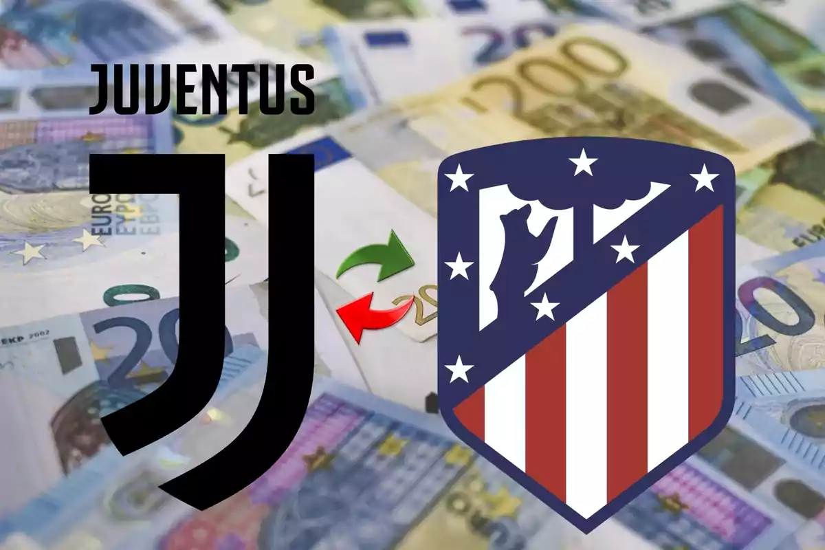 Escuts de Juventus i Atlètic de Madrid
