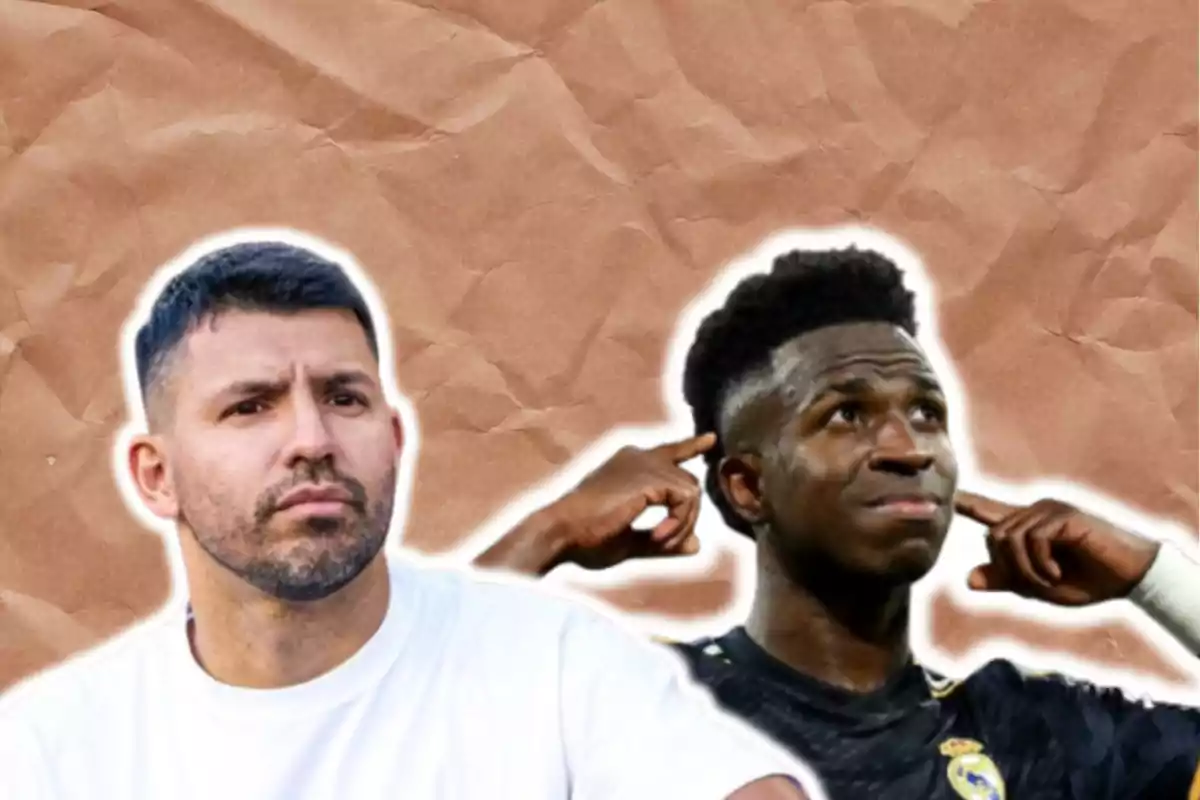 El Kun Agüero y Vinicius