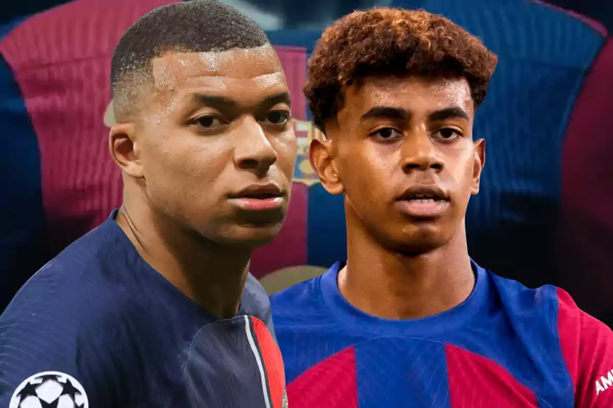 Kylian Mbappé i Lamine Yamal