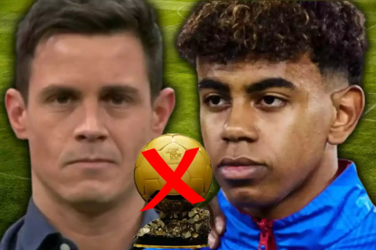 Edu Aguirre i Lamine Yamal
