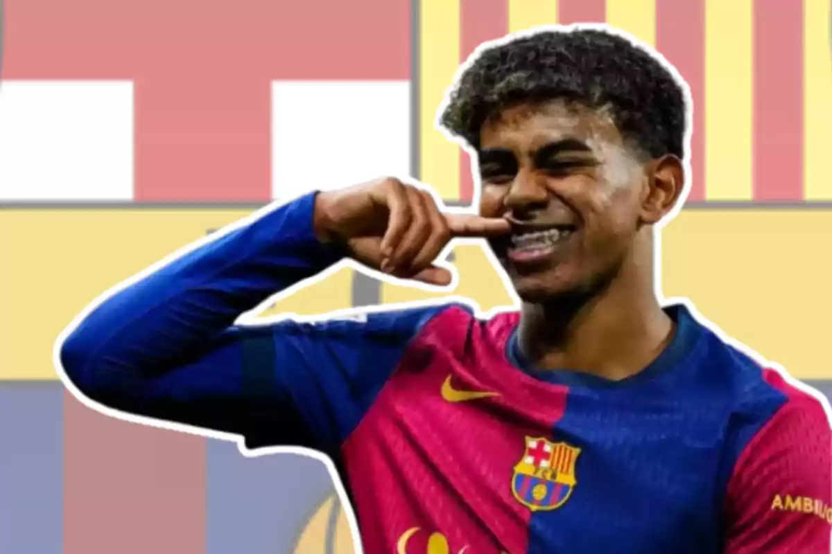 Lamine Yamal, jugador del Barça