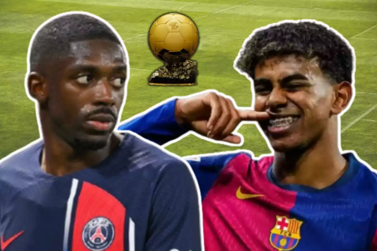 Debat entre Dembélé i Lamine Yamal pel pilota d’or