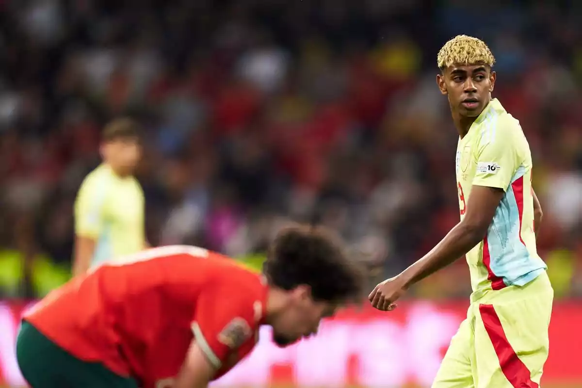 Lamine Yamal a la final de la Nations League Lamine Yamal a la final de la Nations League
