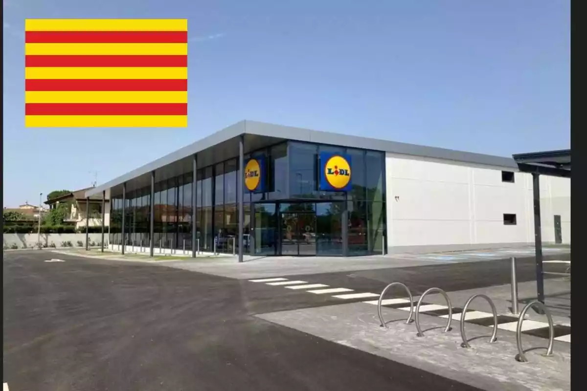 Supermercat de Lidl a Catalunya