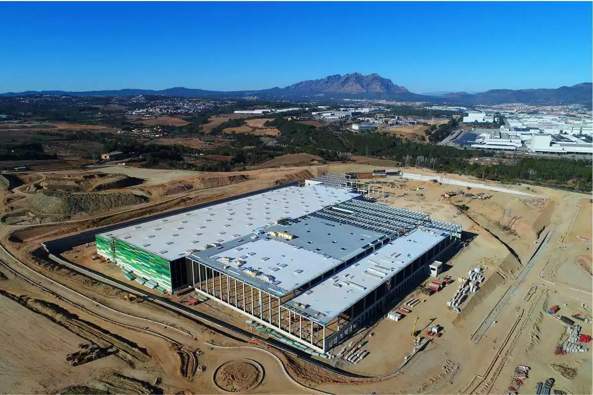 Construcció del nou centre logístic de Lidl