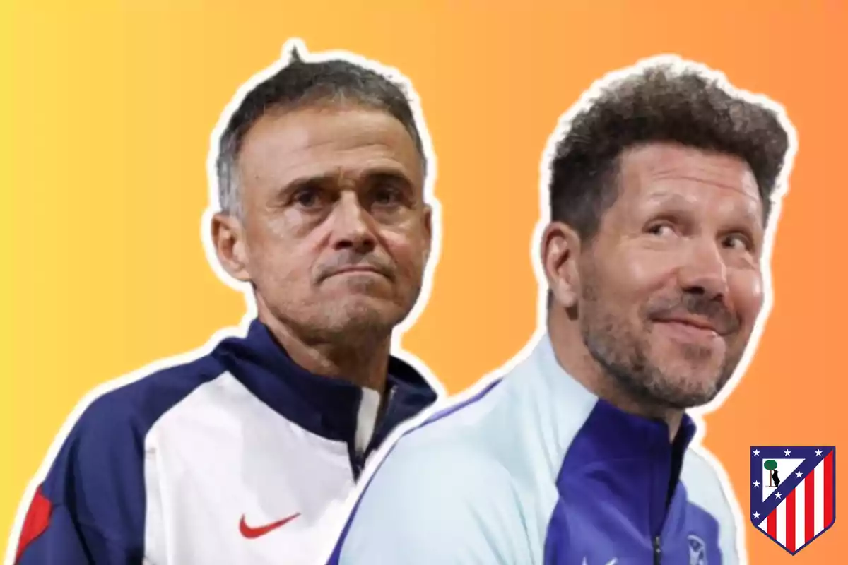 Luis Enrique y Cholo Simeone