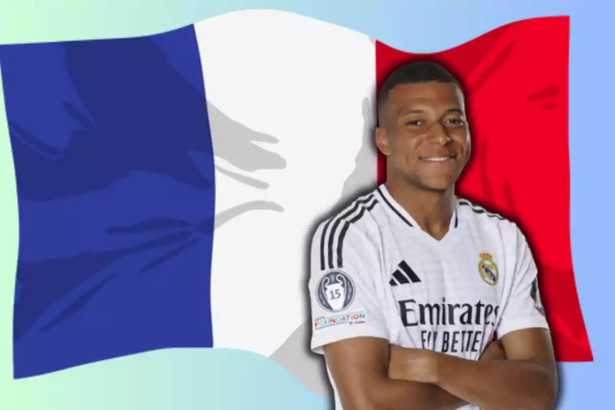 Kylian Mbappé, jugador del Reial Madrid