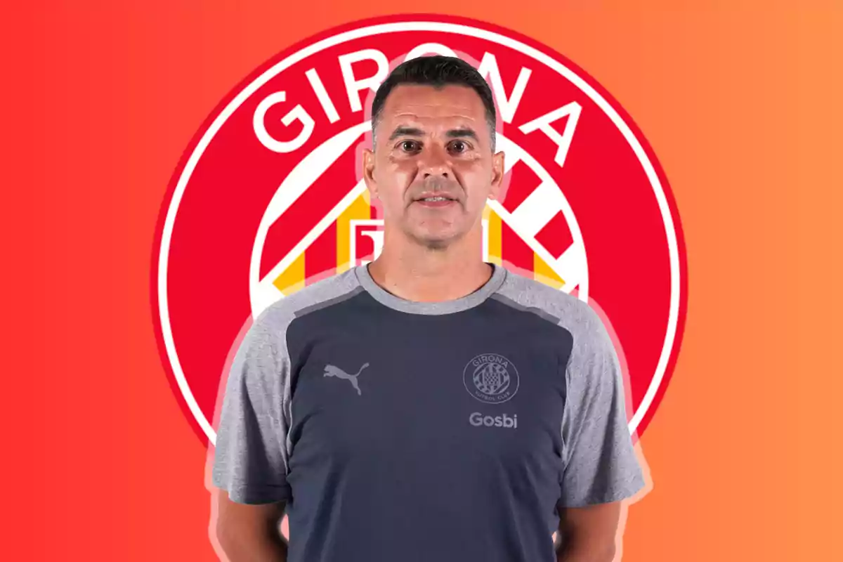 Míchel, entrenador del Girona