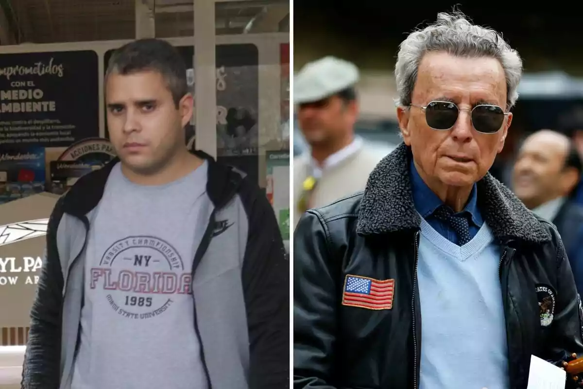 José Fernando Ortega i José Ortega Cano en una imatge dividida; l'esquerra porta una samarreta grisa i jaqueta negra, mentre que la dreta porta una jaqueta de cuir amb ulleres de sol. José Fernando Ortega i José Ortega Cano en una imatge dividida; l'esquerra porta una samarreta grisa i jaqueta negra, mentre que la dreta porta una jaqueta de cuir amb ulleres de sol.