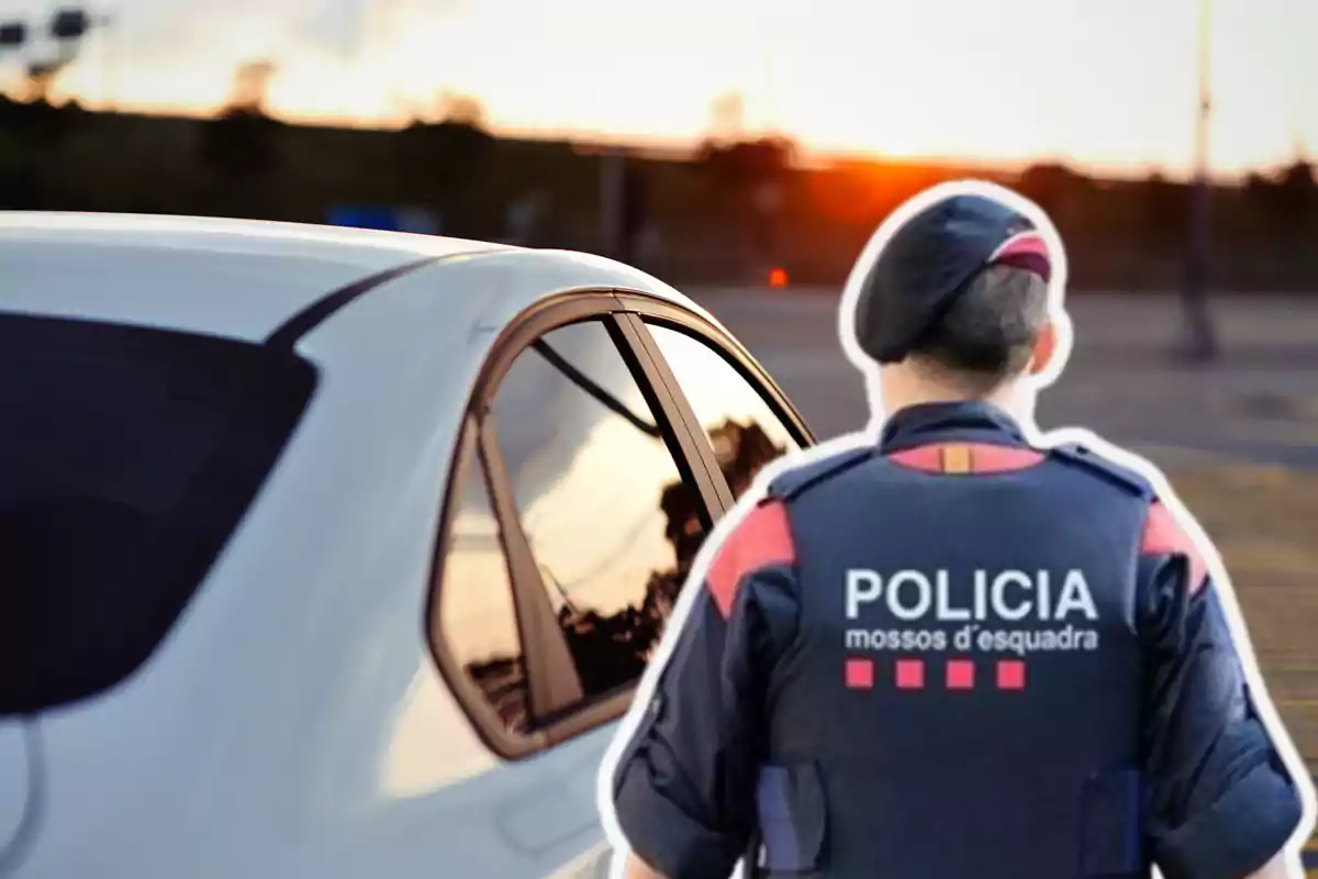 Los Mossos d'Esquadra detienen a un conductor