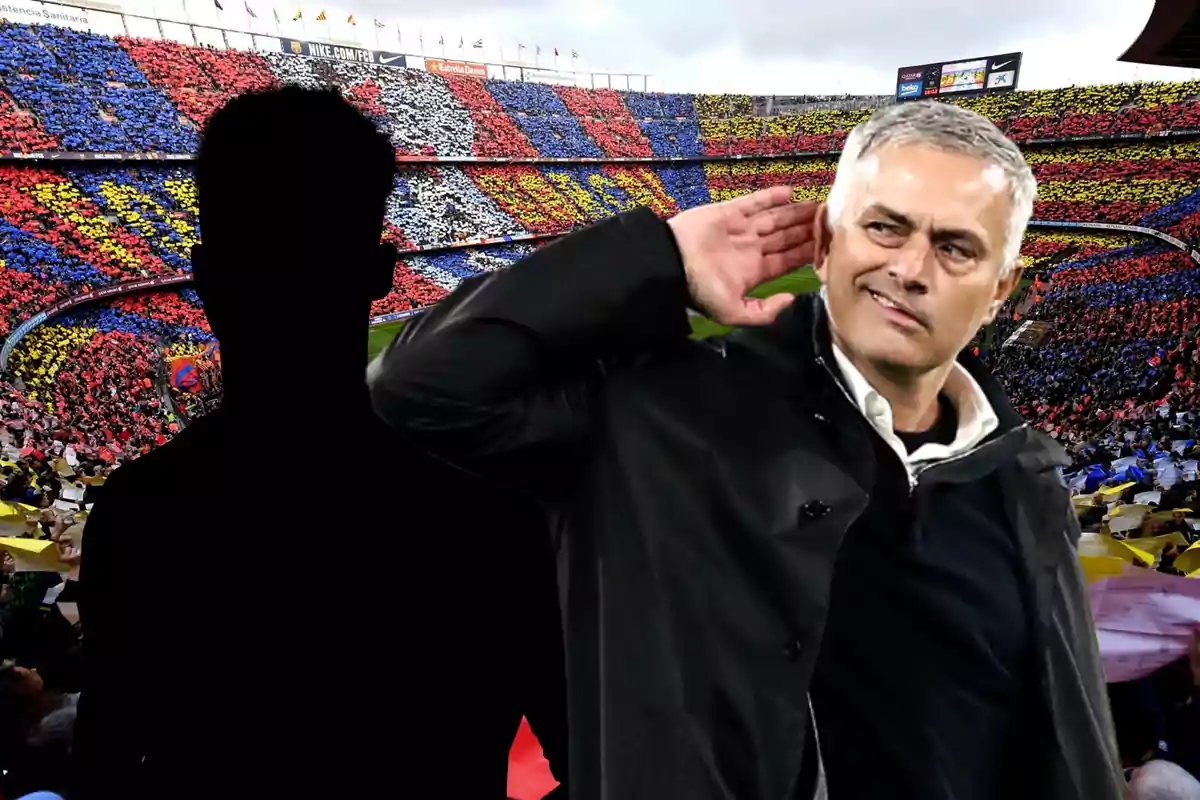 Mourinho i el possible fitxatge del Barça amb el Camp Nou de fons