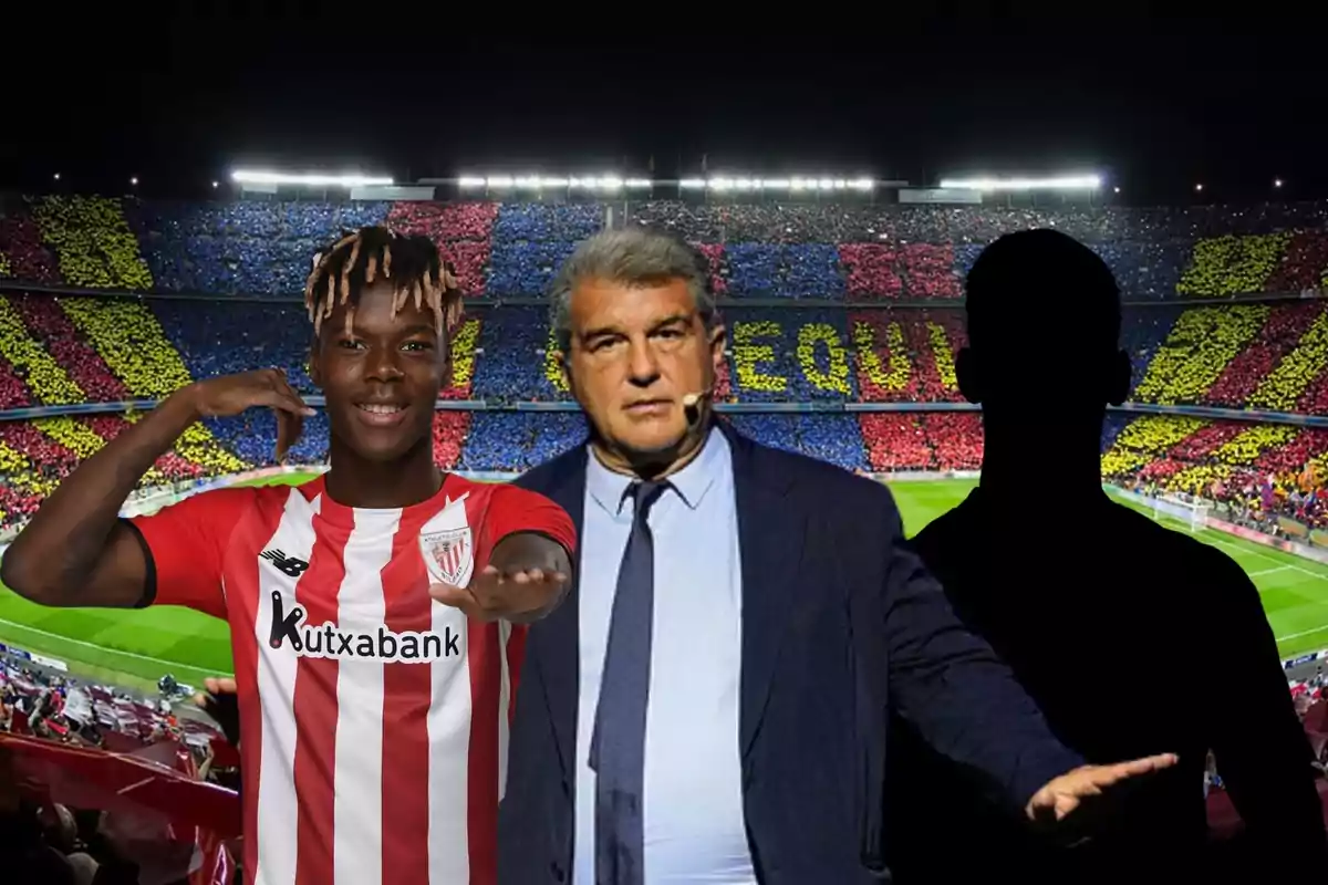 Joan Laporta, Nico Williams i un possible fitxatge del Barįa