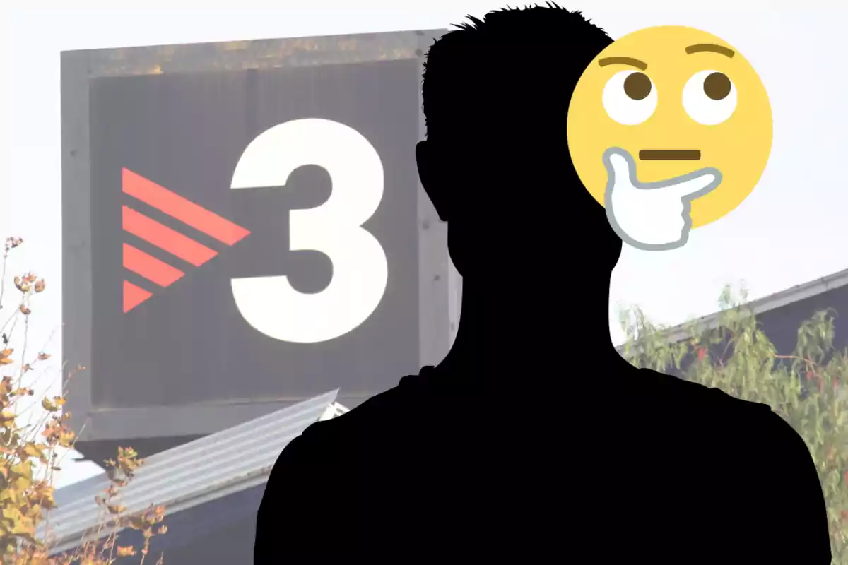 Una silueta amb un emoji pensatiu davant d'un cartell amb el número 3 i un disseny en vermell.