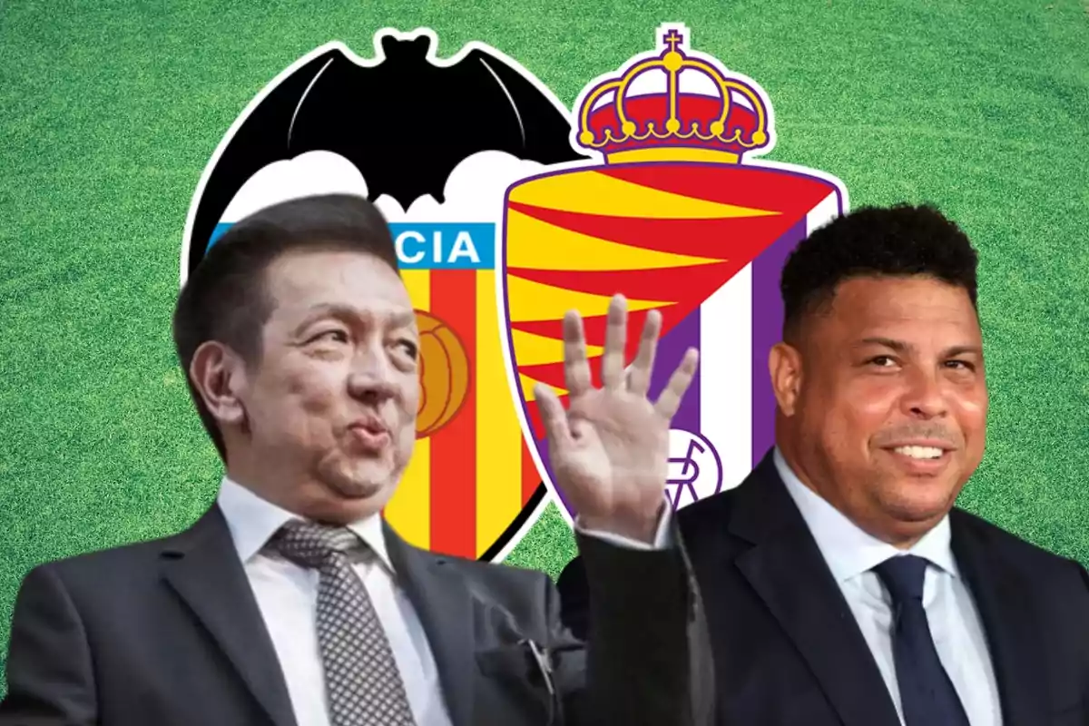 Peter Lim i Ronaldo Nazario