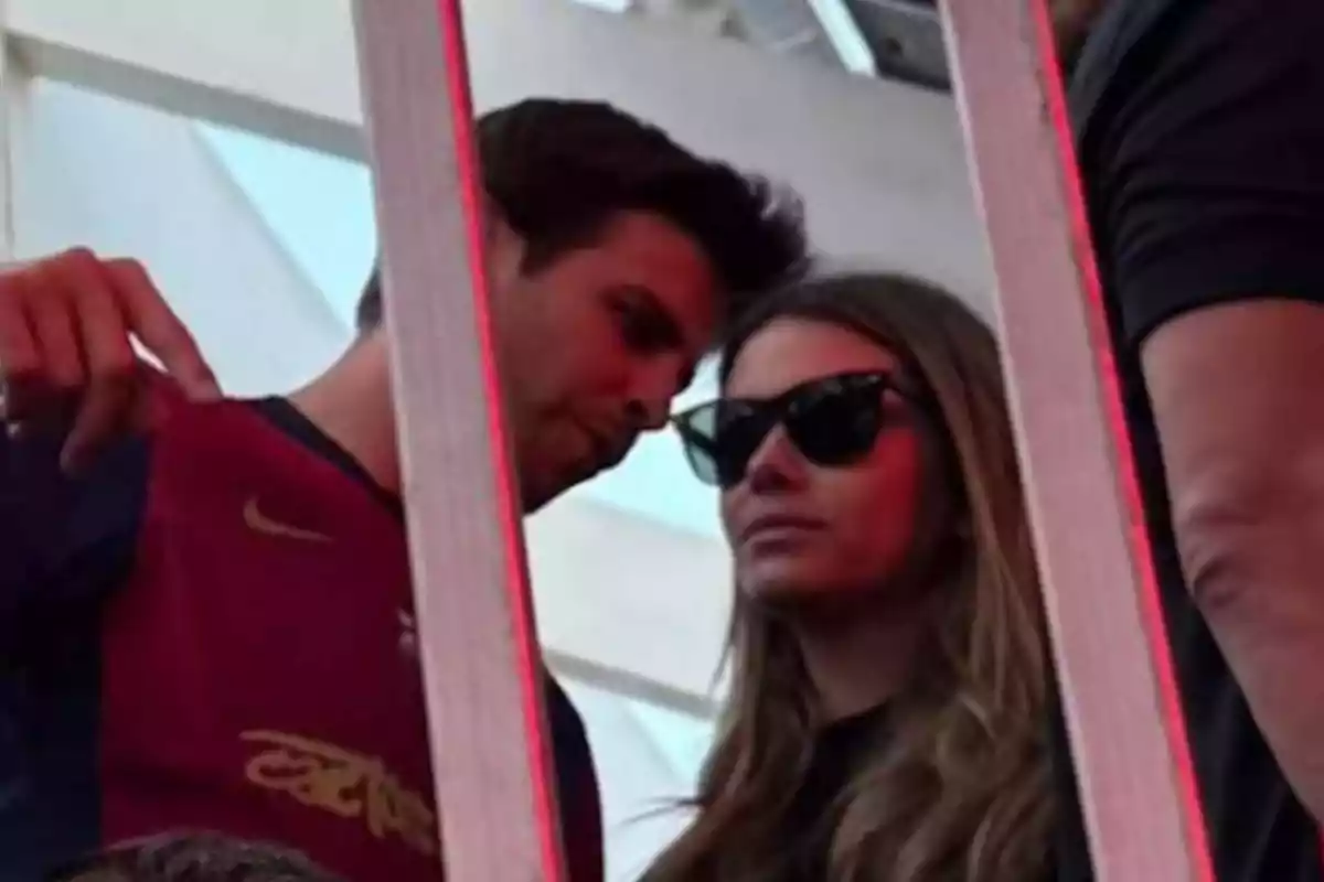 Gerard Piqué i Clara Chía, junts al concert de Travis Scott