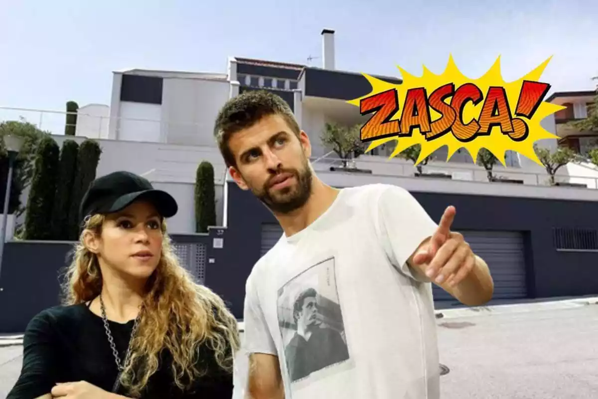 Piqué, Shakira i la seva antiga casa a Esplugues