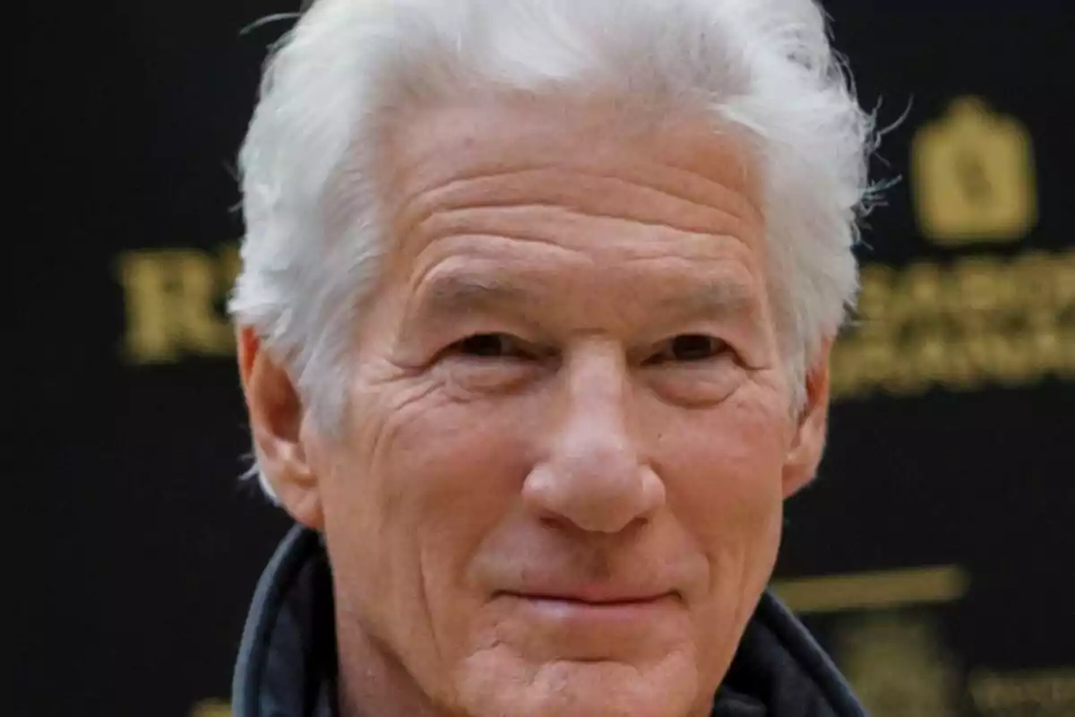 Close-up of Richard Gere during the press conference at the Charles V Palace of the Alhambra, on February 7, 2025, in Granada. Close-up of Richard Gere during the press conference at the Charles V Palace of the Alhambra, on February 7, 2025, in Granada.