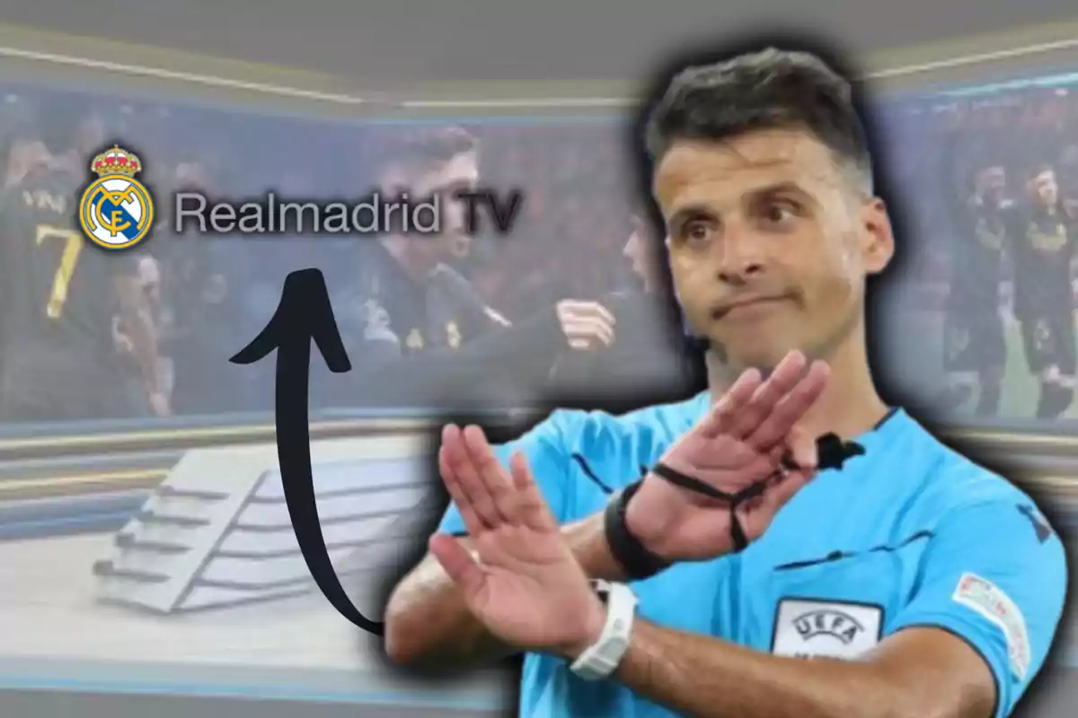 Crítiques a Real Madrid TV a Gil Manzano