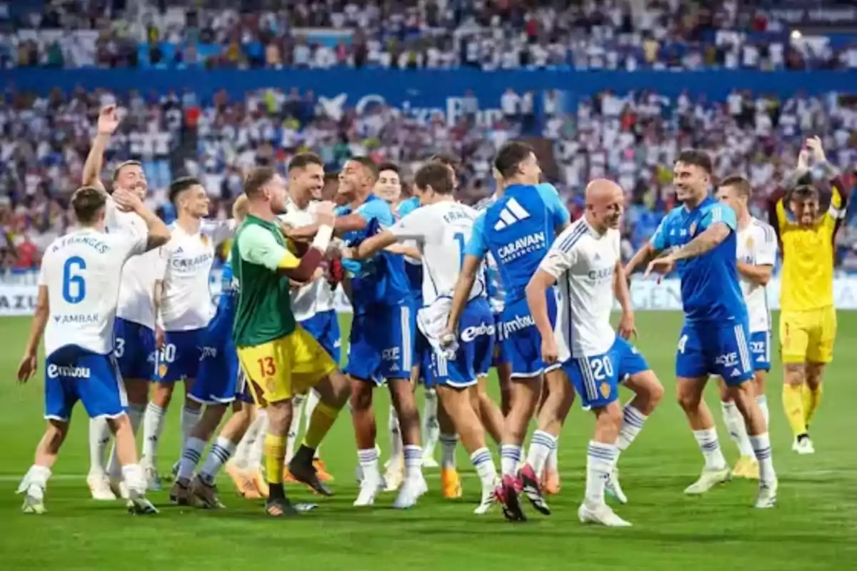 Jugadores del Real Zaragoza