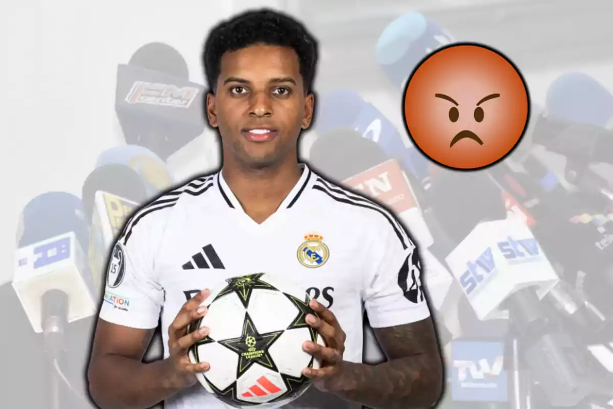 Rodrygo, enfadat amb la premsa