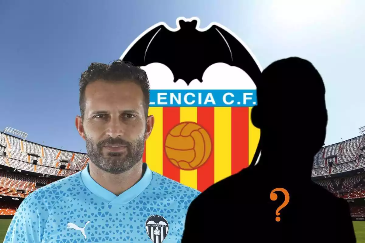 Rubén Baraja a Mestalla amb possible fitxatge de València