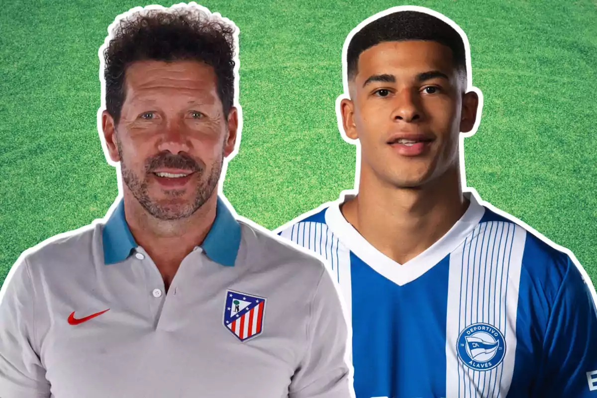 Cholo Simeone i Santiago Mouriño