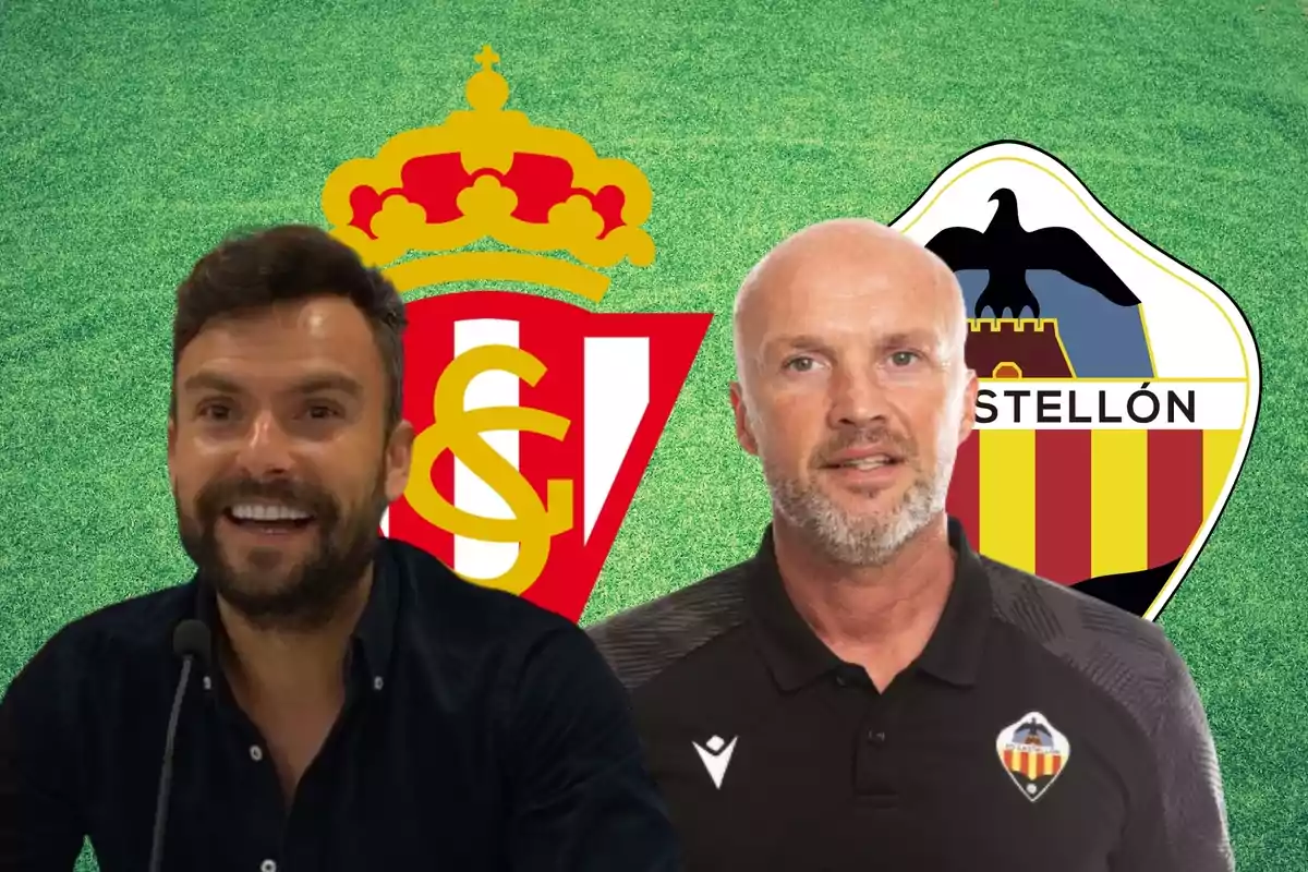 Entrenadores del Real Sporting y Castellón