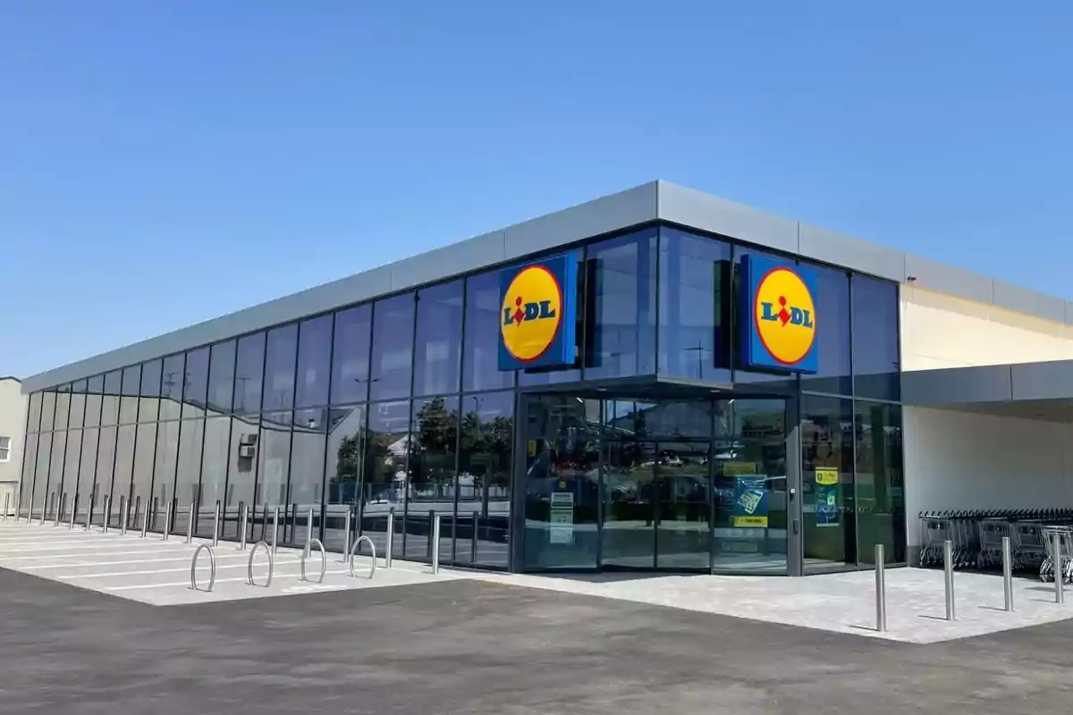 Imatge de l'exterior de Lidl