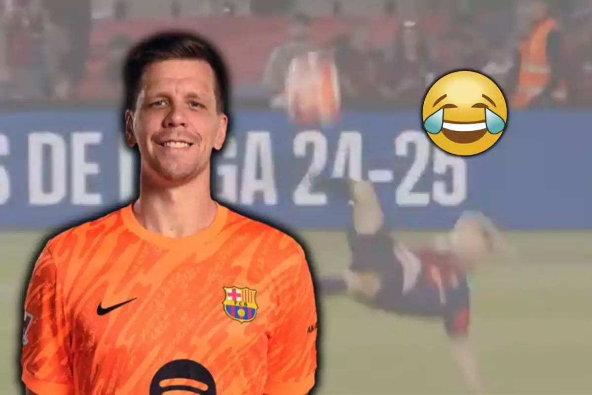Szczesny en la celebració
