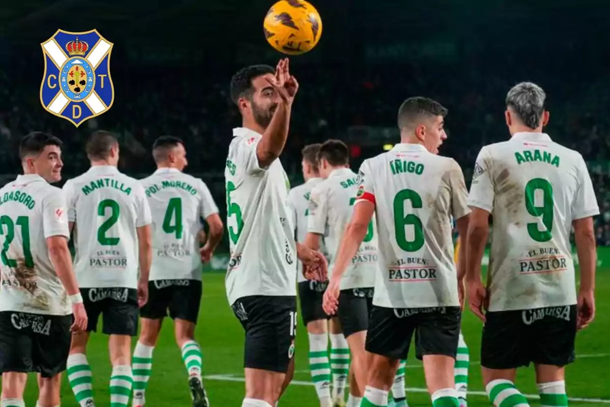 Jugadores del Racing celebrando un gol la pasada temporada