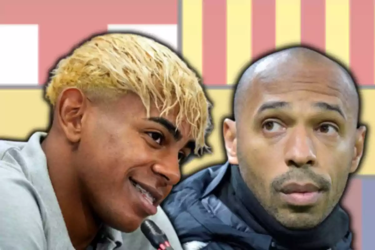 Lamine Yamal i Thierry Henry