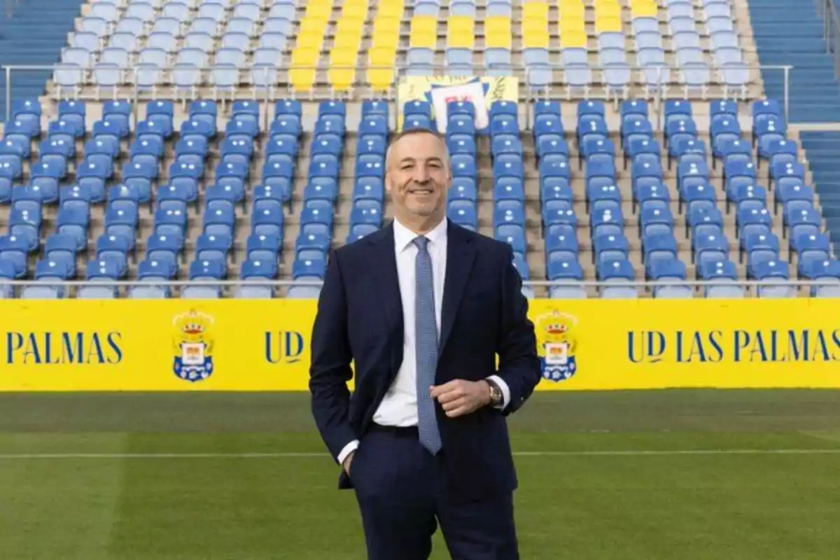 Miguel Ángel Ramírez, president de la UD Las Palmas