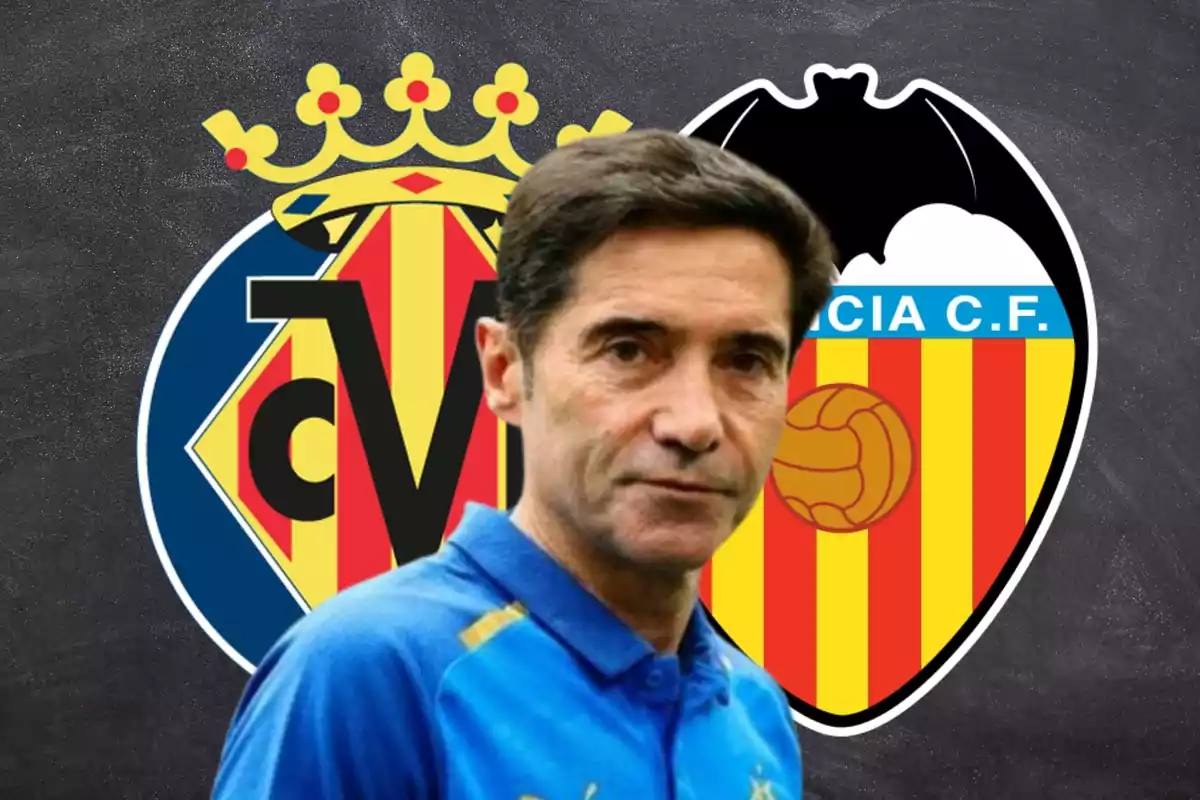 Marcelino García Toral i els escuts de Vila-real i València