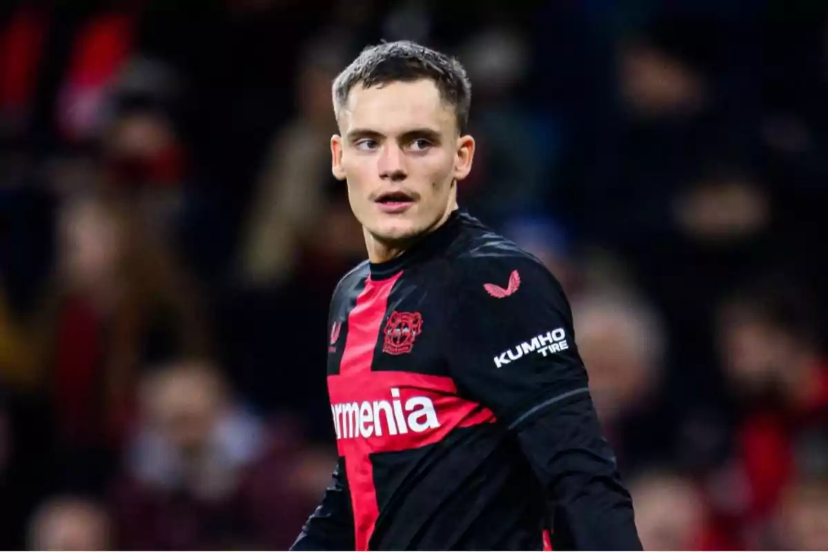 Florian Wirtz en un partit Florian Wirtz en un partit