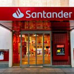 Una oficina del Banco Santander