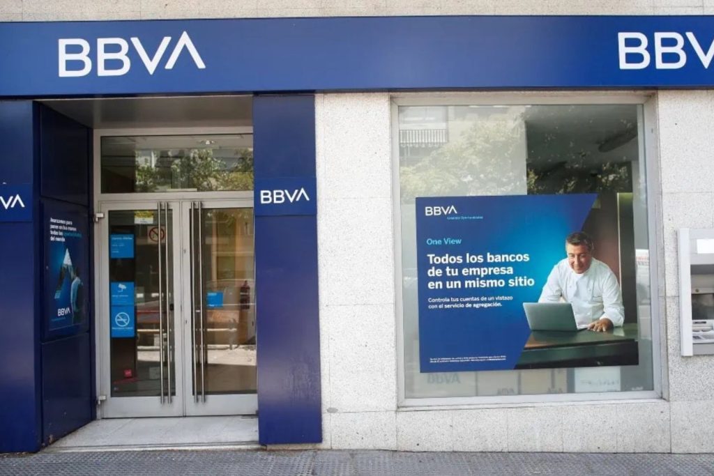 Una oficina del BBVA
