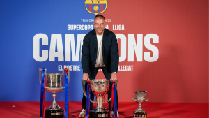 Hansi Flick, entrenador del Barça