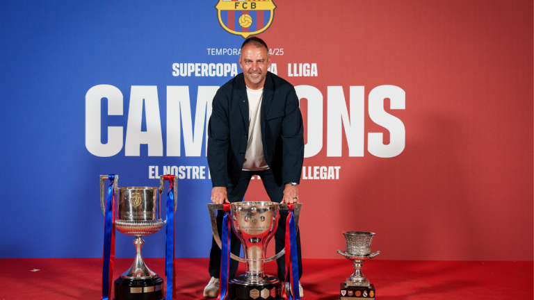 Hansi Flick, entrenador del Barça