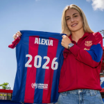 Imatge d'Alèxia Putellas amb la samarreta del Barça