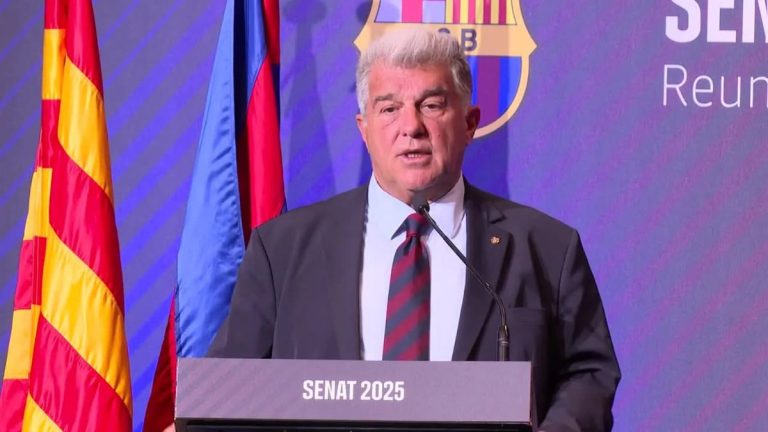 Joan Laporta, president del FC Barcelona