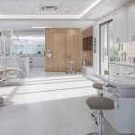 L'interior d'una clínica mèdica