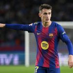 Marc Casadó, futbolista del FC Barcelona, durant un partit