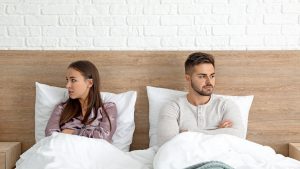Un matrimoni després de discutir