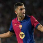 Ferran Torres durant un partit amb el FC Barcelona